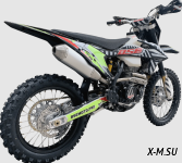 Эндуро / кроссовый мотоцикл BSE T8 Green Twister (015)