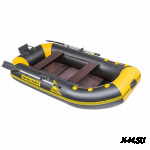 Гребная лодка GAVIAL 240NT навесной транец + Слань 1,5м